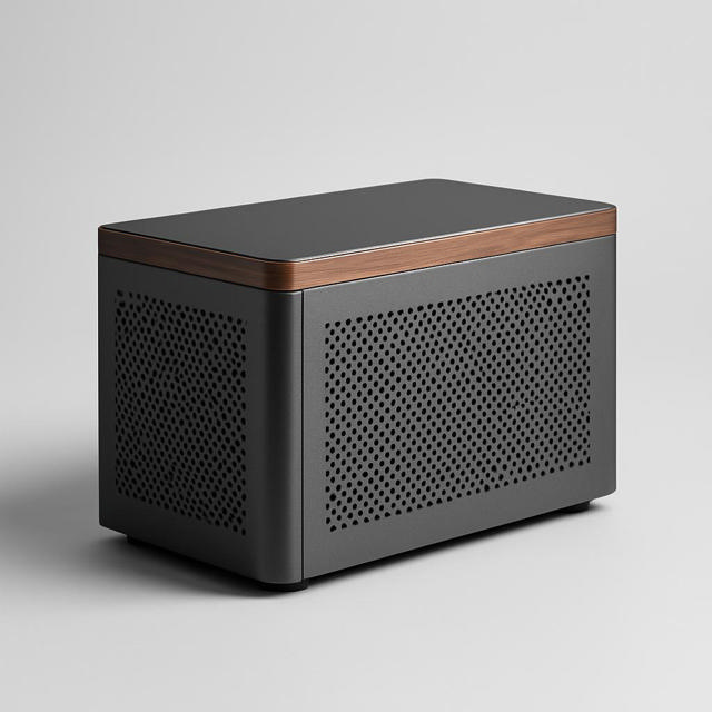 Fractal Design Terra Mini-ITX Case, Graphite, 10.4 Litre