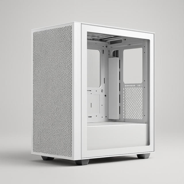 NZXT H5 Flow (2024) ATX Mid-Tower Case, White