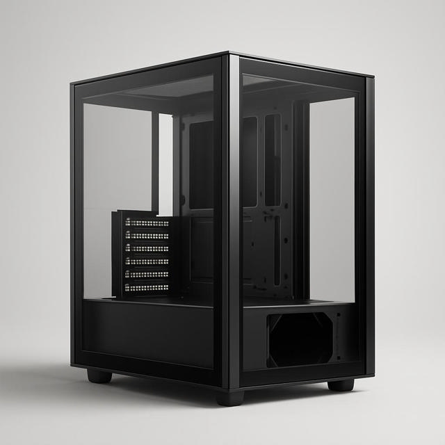 Lian Li O11 Vision E-ATX Dual-Chamber Case, Black