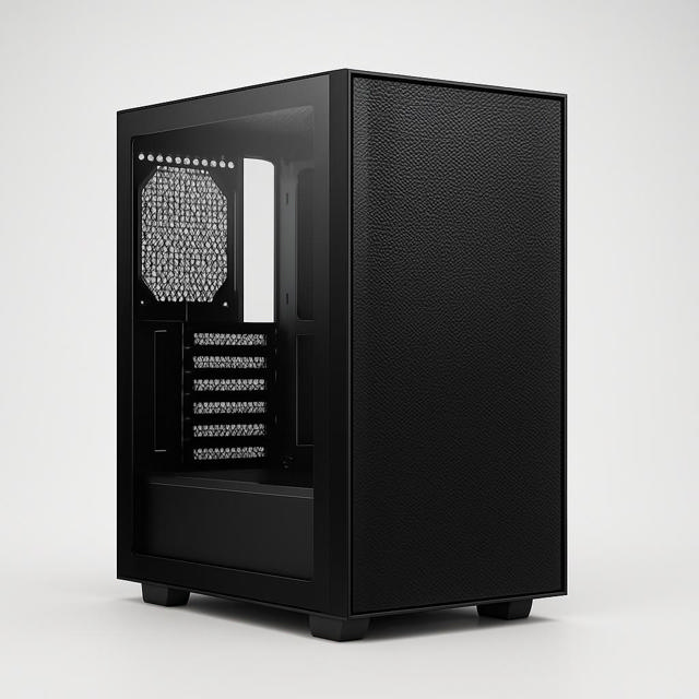 be quiet! Pure Base 501 Airflow ATX Mid-Tower Case, Black, Window