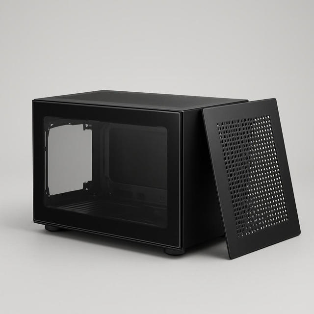Cooler Master MasterBox NR200P Mini-ITX Case, Black