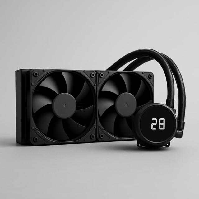 NZXT Kraken 240 AIO Liquid Cooler with LCD Display