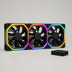 Lian Li UNI FAN SL120 V2 120mm ARGB Fan (3-Pack) Black