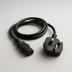Target IEC C13 to UK Plug Power Lead 2m Black