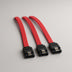StarTech.com SATA III Data Cable 45cm with Latches 3-Pack