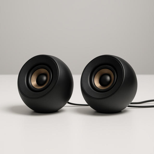 Creative Pebble V3 2.0 Desktop Speakers, USB-C and Bluetooth, Black