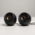 Creative Pebble V3 2.0 Desktop Speakers, USB-C and Bluetooth, Black