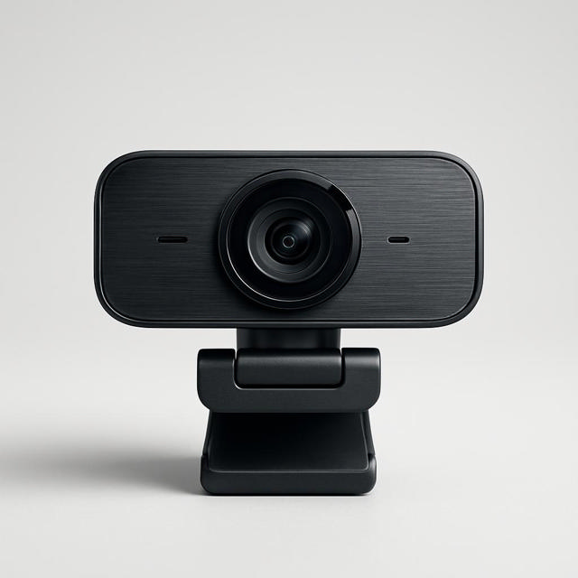 Logitech MX Brio 4K Ultra HD Webcam, USB-C, Graphite